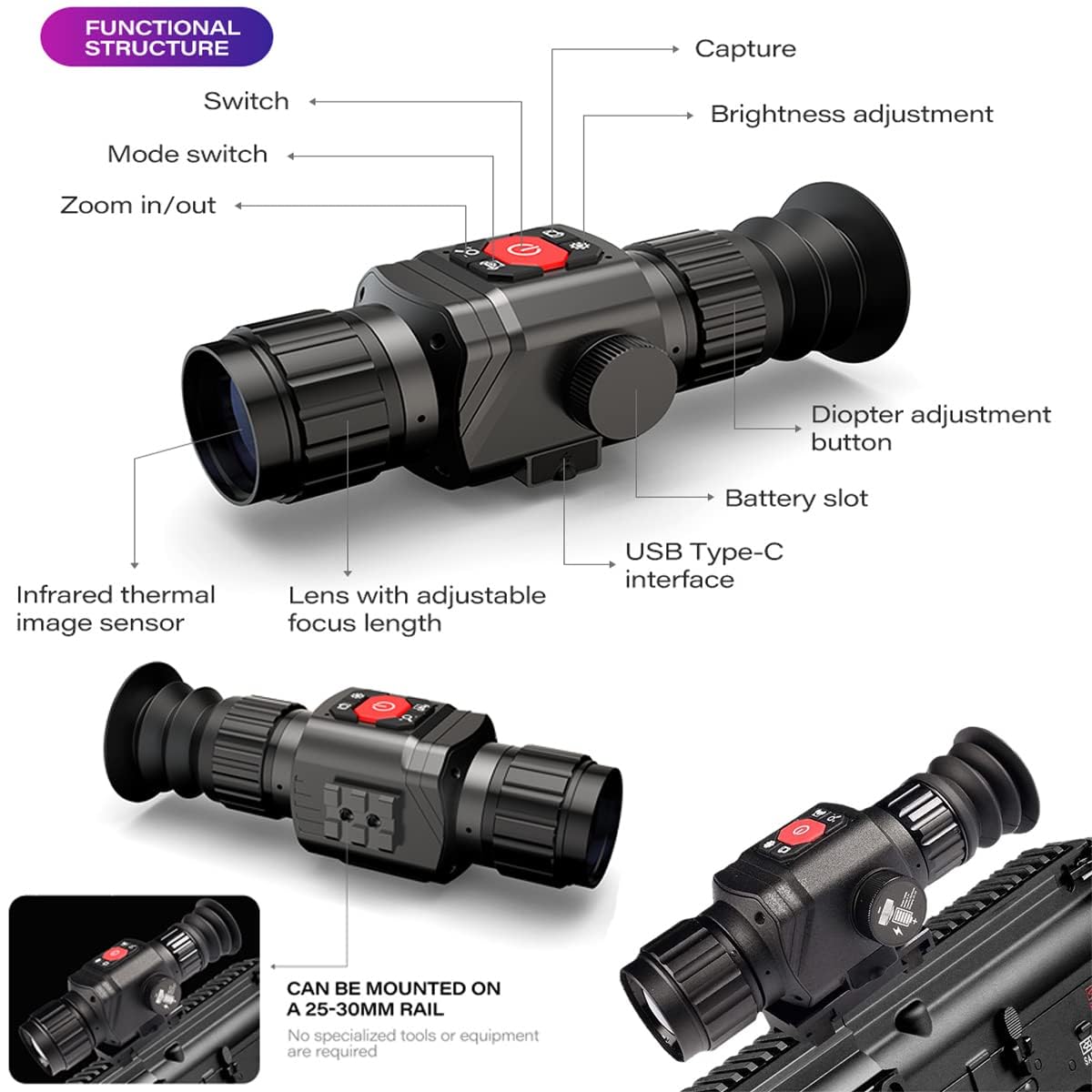 サバゲ： CS-1 サーマルサイト サバゲ： CS-1 サーマルサイト サバゲ： CS-1 サーマルサイト PTA: CS